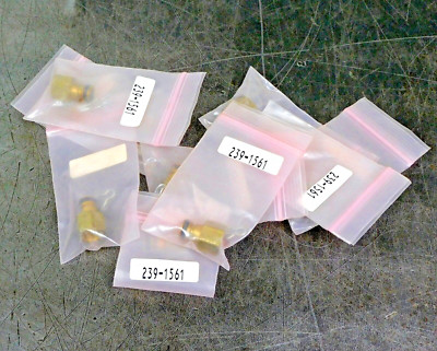 ASCO Numatics 239-1561 G2-2 Pneumatic Fitting Kit Lot of Nine (9)