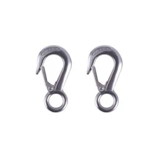 2PCS Crane Swivel Hook,Grab Hook,Clevis Slip Hook, 304 Stainless Steel Lifting