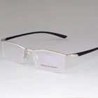 TR90 Half Rimless Myopia Titanium Eyeglass Frames Glasses Spectacles Eyewear Rx