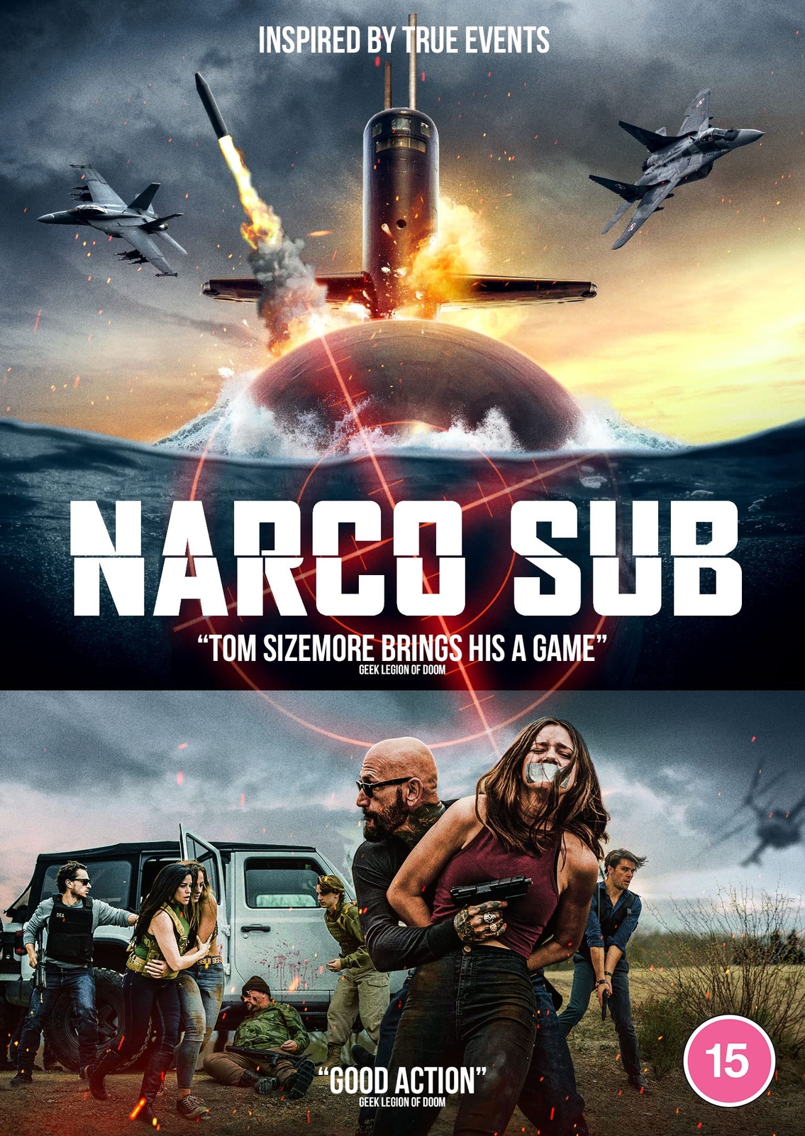 Narco Sub (DVD) Tom Vera Tom Sizemore Lee Majors