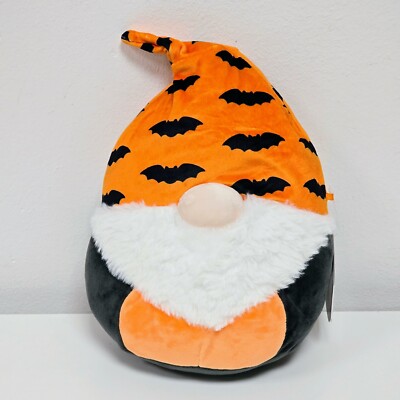 Squishmallows 8 Zoll TENSON der Wichtel Halloween Squishmallow von Kellytoy Brandneu mit Etikett
