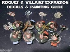 Star Wars Armada Decals for ROGUES AND VILLAINS Expansion Pack
