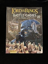 LOTR Games Workshop Battle Games in Middle Earth Magazine issue 27
