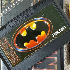 SUNSOFT BATMAN family computer Super Rare Used free shipping collection FC japan