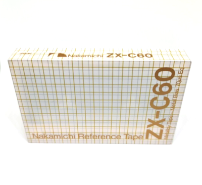 NAKAMICHI ZX-C60 Blank Audio Cassette Tape SEALED Metal Bias 70 μs
