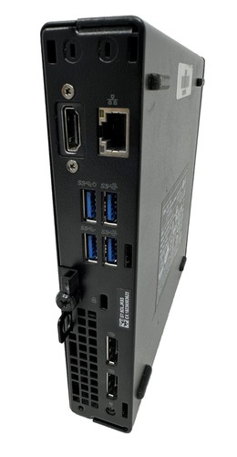 Dell OptiPlex 7080 MFF Micro PC Desktop i5-10500T 16GB 500GB SSD HDMI WiFi/BT - Afbeelding 4 van 7