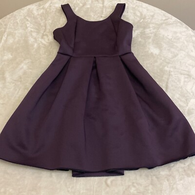 Express Womens Plum Purple Sleeveless Side Zip Open Back Fit & Flare Dress Sz 4 | eBay Express Womens Plum Purple Sleeveless Side Zip Open Back Fit & Flare Dress Sz 4 | eBay