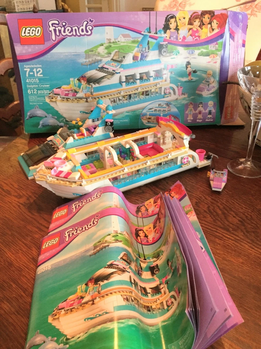 Lego friends dolphin cruiser cheap instructions