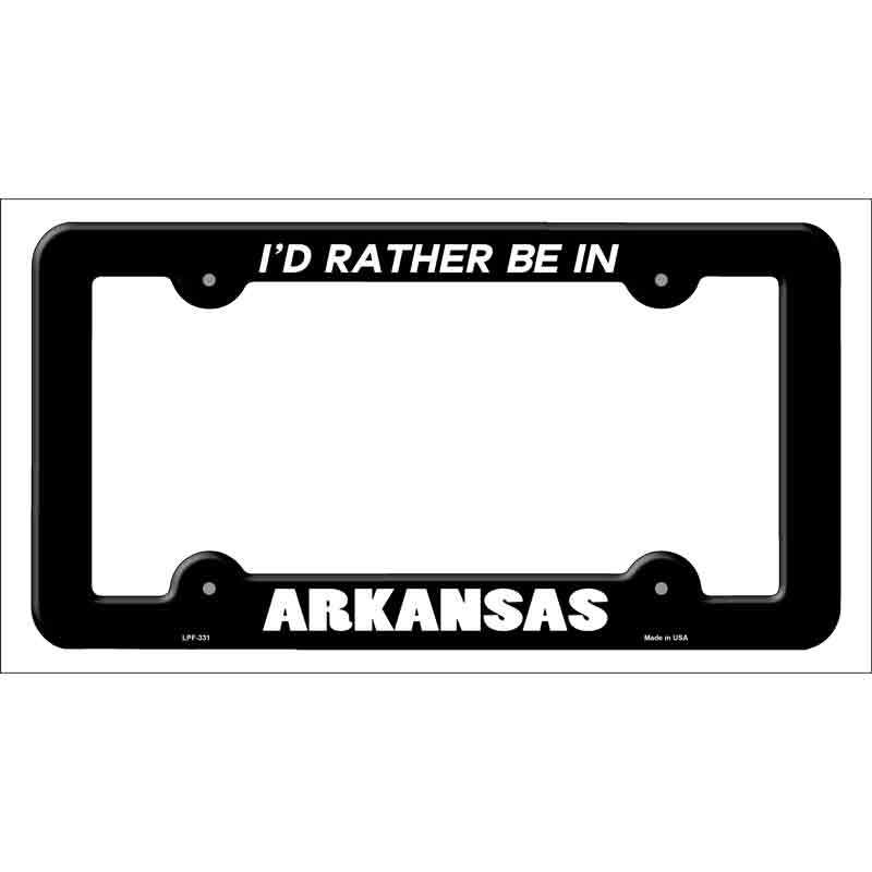Be In Arkansas Novelty Metal License Plate Frame LPF331 eBay