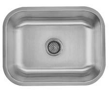 23" x 18" x 9" Stainless Steel Undermount Rectangle Bowl Kitchen Sink 16 Gauge 
