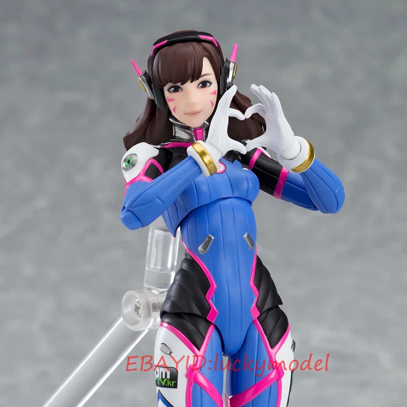 Figma 408 Blizzard Overwatch OW D.Va Action Figure Model In Stock NEW - Image 1 of 4