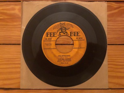 Del Vikings/Kripp Johnson    I'm Spinning/You Say You Love Me Fee Bee 45 VG-
