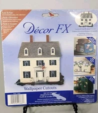 16 House Wallpaper Cutouts Cottage Core Shabby Furniture Decoupage Walls