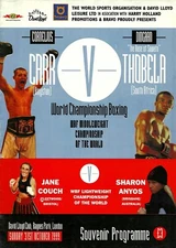 CORNELIUS CARR vs DINGAAN THOBELA BOXING PHOTO PICTURE JAME COUCH