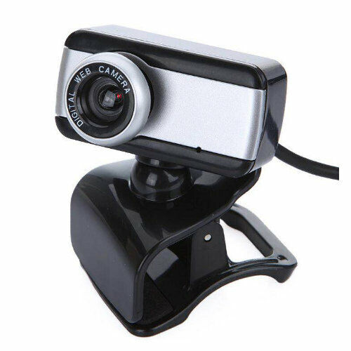 webcam hd + microfono  EN-WB-183 640x480 px30fps usb 1.8m encore nero-argento - Foto 1 di 1