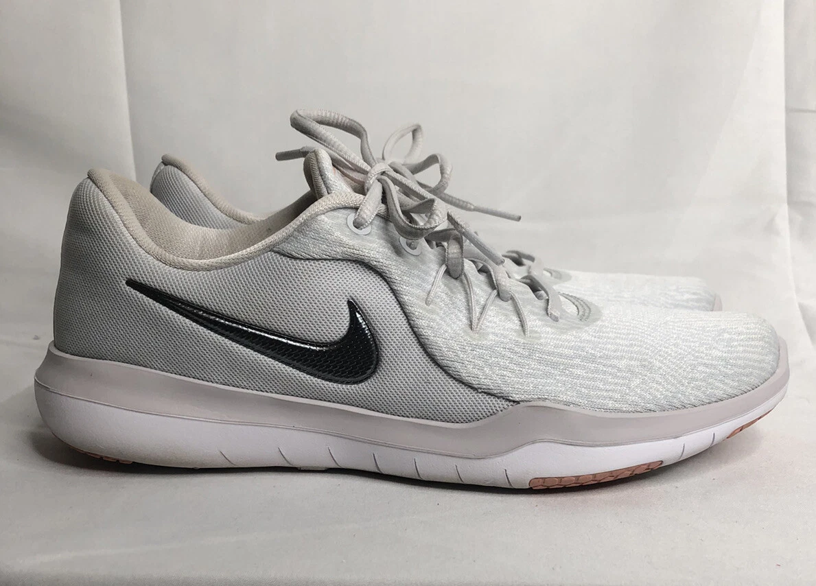 NIKE FLEX SUPREME TR6 Just Do It Gray Running Shoes 909014 016 Size 8.5