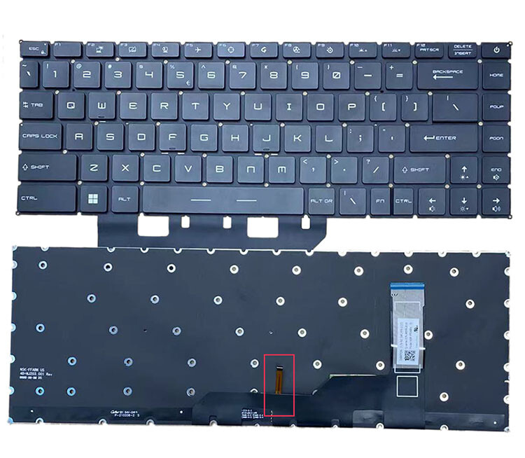 New for MSI Modern 14 B4MW MS-14DK MS-14D3 B11MO US Keyboard