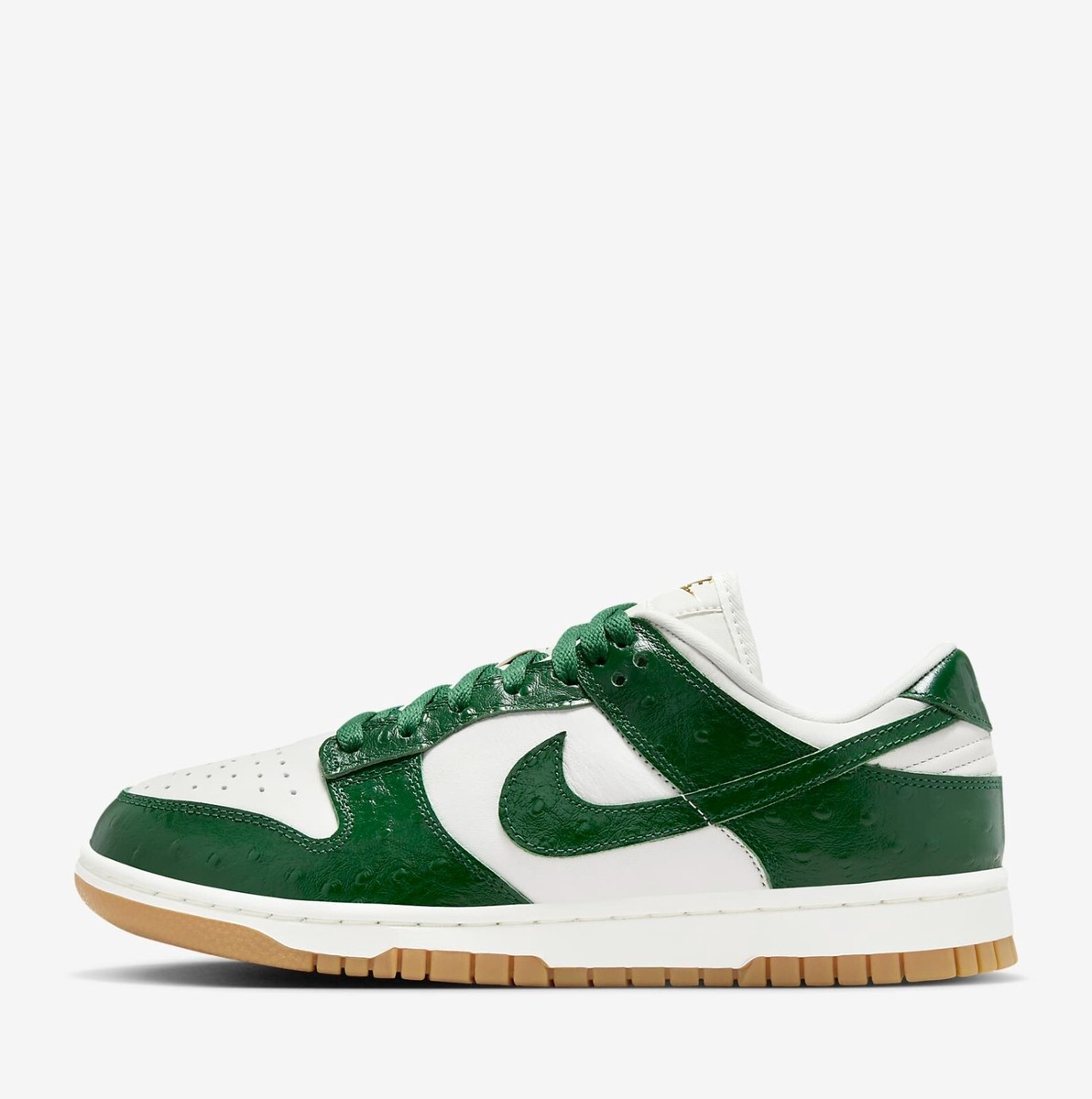 Nike Women's Dunk Low LX Sneakers Gorge Green/Phantom/Sail FJ2260
