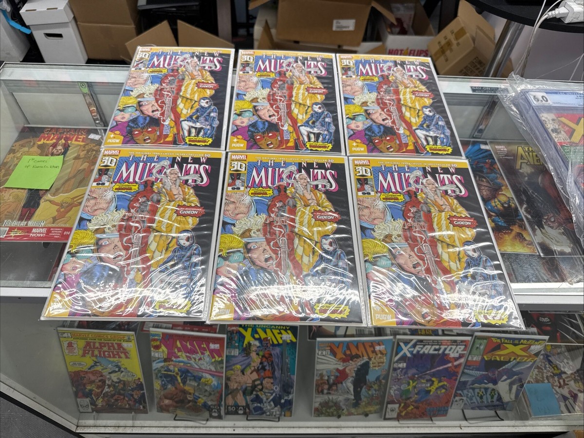 New Mutants #98 (2024) 3D Edition Polybagged W/ Glasses Incl 1 Day