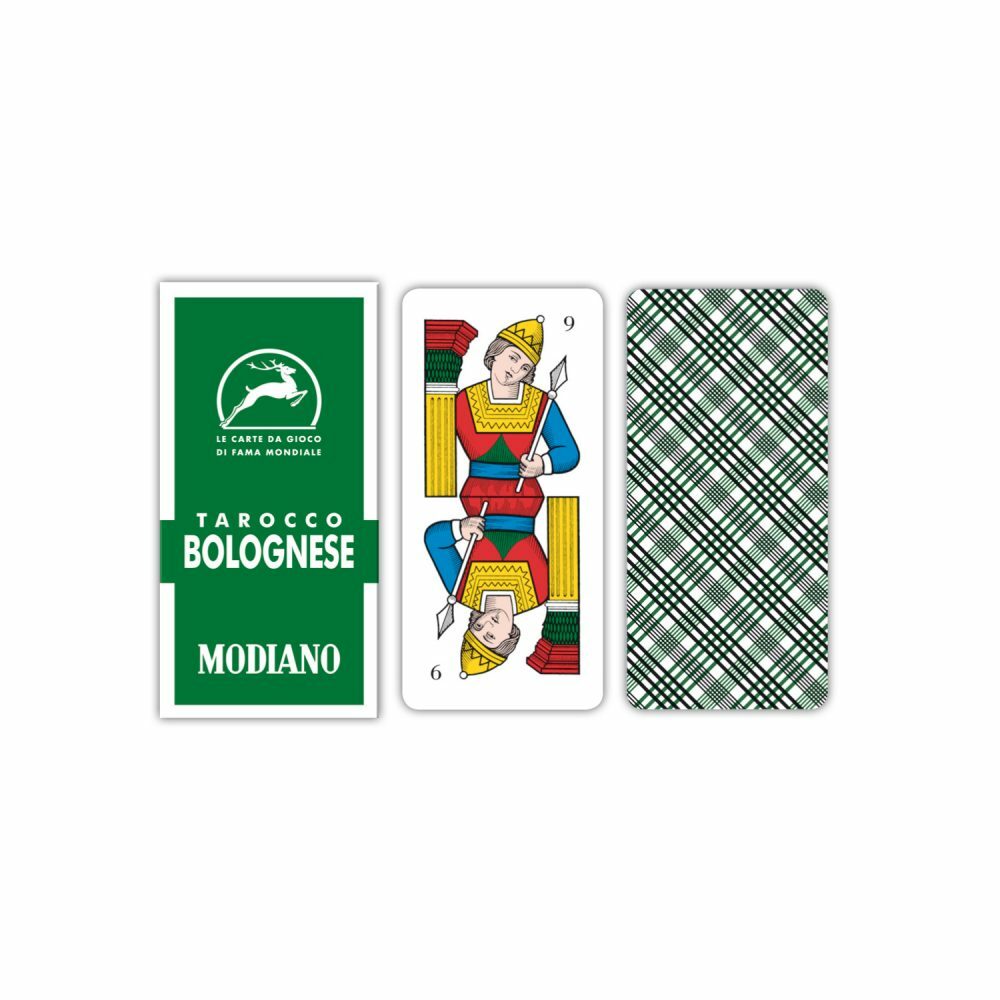 Thumbnail - Tarocco Bolognese Spielkarten Tarot Deck Modiano Magisch Tisch Spiele