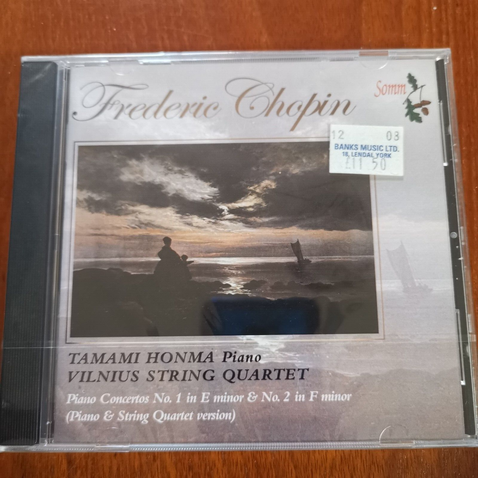 Frederic Chopin: Piano Concertos No. 1 in E minor & No. 2 in F minor (Piano. NEW