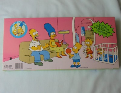 The Simpsons Family PVC Bendable Figure Box Set 1990 Homer Marge
