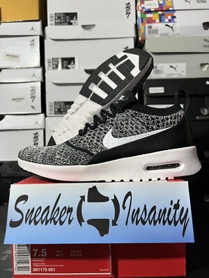 Size 7.5 - Nike Air Max Thea Ultra FK Black Brand New -Deadstock- 881175-001 | eBay