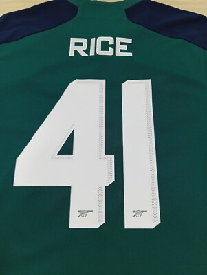 Adidas Arsenal 23/24 Rice #41 Replica Jersey (US M Size) - HR6935
