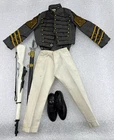 Vintage Hasbro 1964-1967 GI Joe West Point Cadet Uniform Dress shoes Minty!