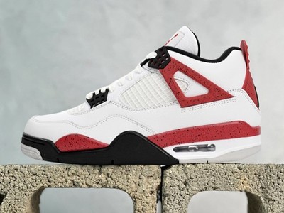 Size 13 - Jordan 4 Retro Mid Red Cement for sale online | eBay