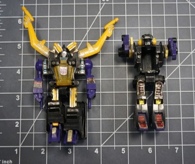 Transformers G1 Vintage Insecticons Shrapnel & Kickback Parts Figure 1985 Hasbro