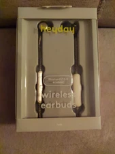 NEW Heyday Wireless Earbuds Bluetooth 5.0 Enabled Black Gold