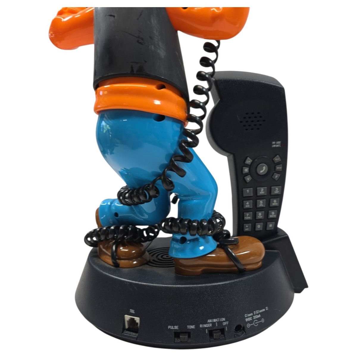 Vintage Disney Animated Talking Goofy Cordless Landline Telephone