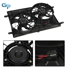 Radiator Dual Cooling Fan for Chevy Traverse GMC Acadia Buick Enclave 2007-2017