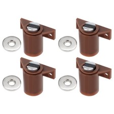 29x32mm(LxW) Magnetic Touch Latch - 4 Pack - Magnetic Catch Latch - Coffee