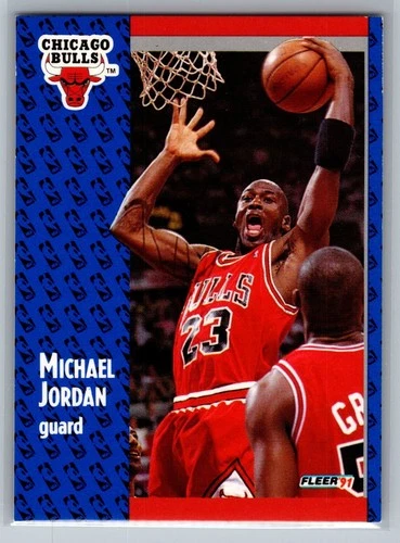 1991-92 Fleer - Michael Jordan #29 - HOF EX-MT \*TEXCARDS\*