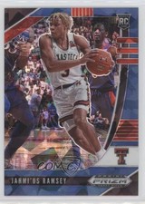 2020-21 Panini Prizm Draft Picks Blue Ice Prizm 48/99 Jahmi'us Ramsey #65 0c6