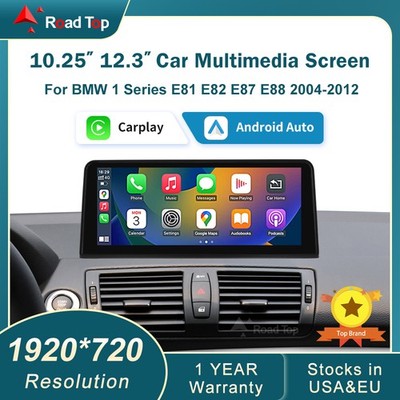 10.25''CarPlay Linux Touch Screen Für BMW 1 Series E81 E82 E87 E88 04-12 CIC/CCC