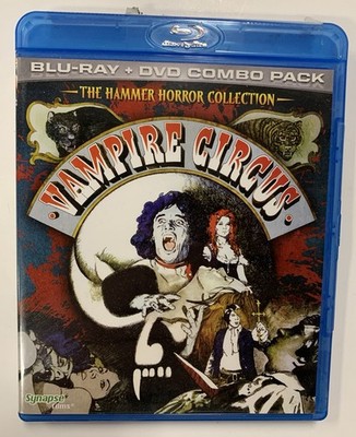 Vampire Circus Blu-ray / DVD Combo Pack 2010 Synapse Films Release 