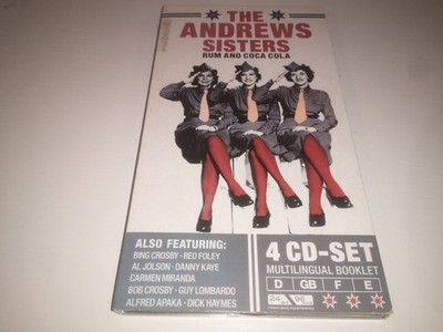 The ANdrews Sisters Rum and Coca Cola | 4 CDs