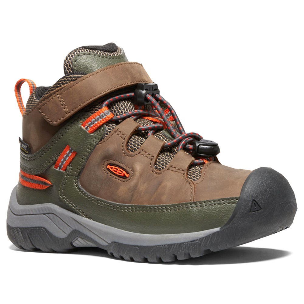 Stivali casual Keen Targhee Mid impermeabili escursionismo bambino ragazzo taglia 8 M 1026296