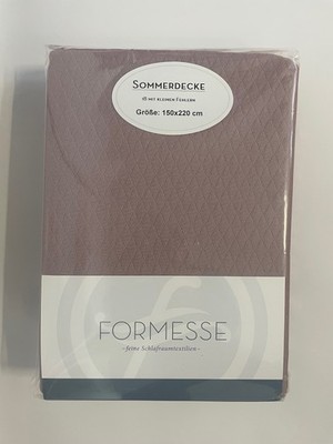 Neu Formesse 1b Bella Donna Sommerdecke 150x220 cm 9999-0528 Amethyst