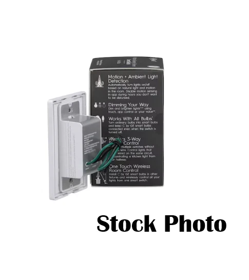 [LOTE DE 2] GE Sensor de Movimiento + Interruptor Inteligente Atenuador 93120076 ENVÍO RÁPIDO GRATUITO b Foto 2 de 4