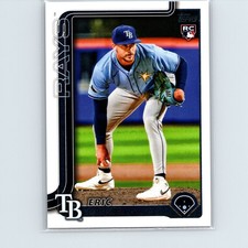 2025 Topps Update Eric Orze Rookie #US212 Tampa Bay Rays