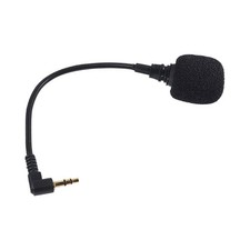 Household Flexible 3.5mm Sponge Covered Microphone For Notebook Computer