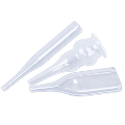 3Pcs/Set Blackhead Removal Glass Pipes Face Pore Cleanser Vacuum Extractor Tube