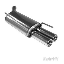 Fox Auspuff Sportauspuff Endschalld&auml;mpfer f&uuml;r Citroen ZX 1.4l 1.6l 1.8l 1.9l 2.0