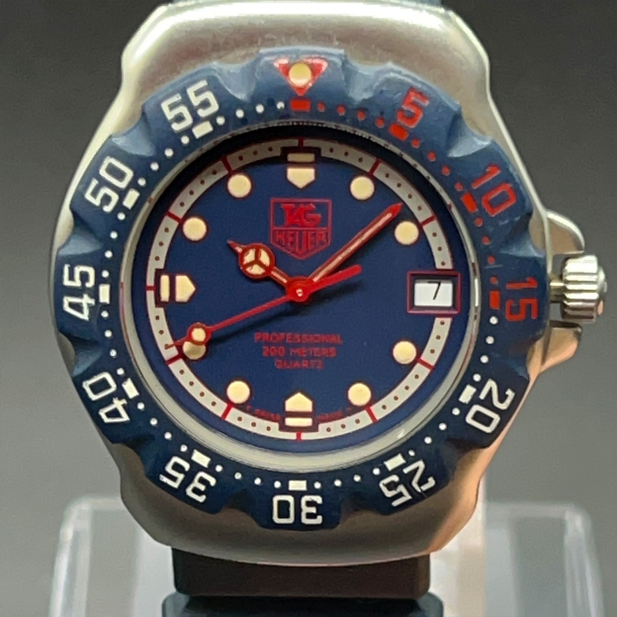 TAG HEUER  タグホイヤー  フォーミュラ1  WA1210 ネイビー TAG HEUER 【稼働品】 Heuer タグホイヤー WA1210 フォーミュラ1