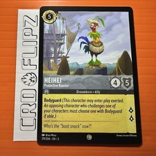 Disney Lorcana Shimmering Skies Heihei Protective Rooster 179/204 Nom Foil
