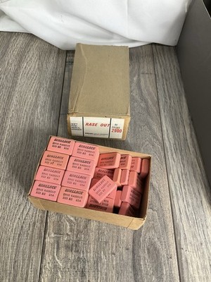 Vintage Wallace 2900 Readout Pink Pencil Erasers 50+ Size 80.